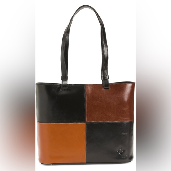 Patricia Nash Handbags - NWT Patricia Nash Braden Colorblock Leather Tote Bag.